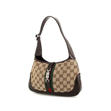 brown gucci jackie bag|gucci jackie bag used.